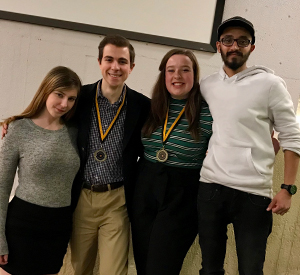 Image for STU Debate Society Argues its Way to Second-Place Finish at Dalhousie Invitational
