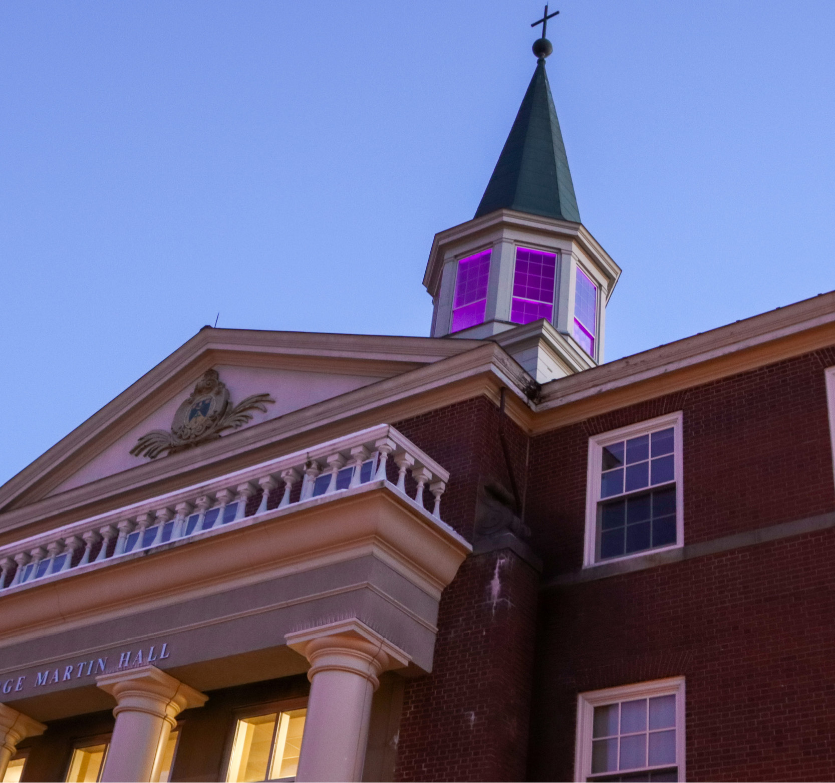 Purple Light Shining in GMH Cupola