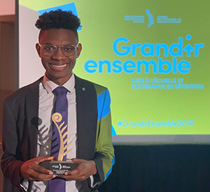 Image for Husoni Raymond Named NB Multicultural Council’s International Student Champion