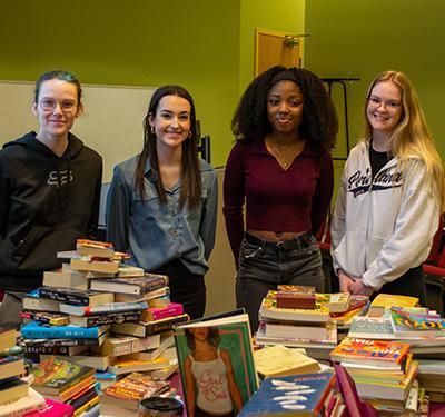 Image for STU Criminology Professor and Alumna lead Social Justice Book Drive to connect STUdents with Incarcerated Young Adults 