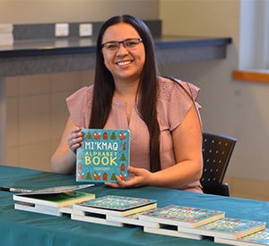 Image for STUdent Shyla Augustine publishes Mi’kmaq Alphabet Book