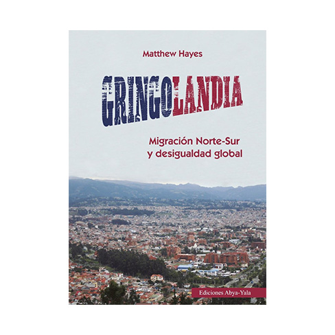 Cover of Spanish translation of Dr. Matthew Hayes' book Gringolandia