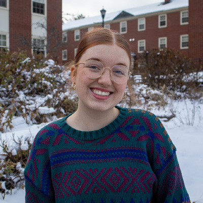 Gabrielle Campbell smiling