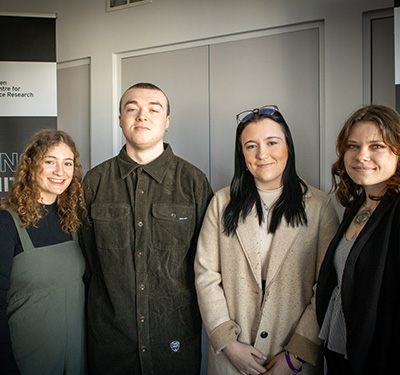 Image for BSW STUdents Conducting Research for the Muriel McQueen Fergusson Centre for Family Violence Research