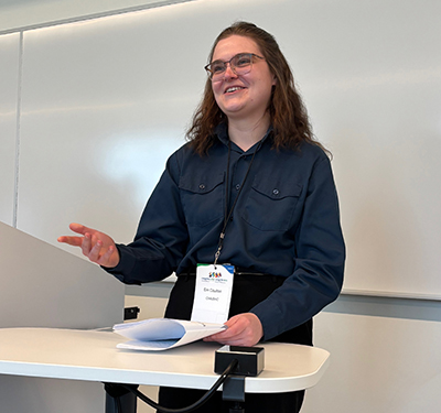 Em Coulton presenting at the CHA Conference 2025