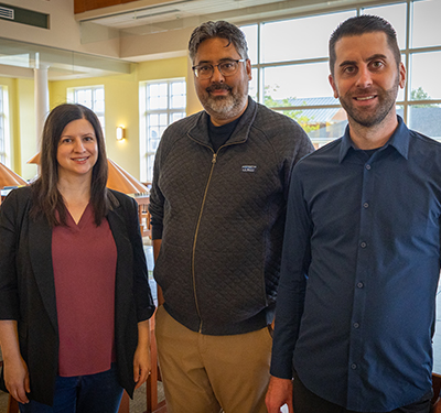 Dr. Sarah Vannier, Dr. Albert Banerjee & Dr. Anthony Jehn